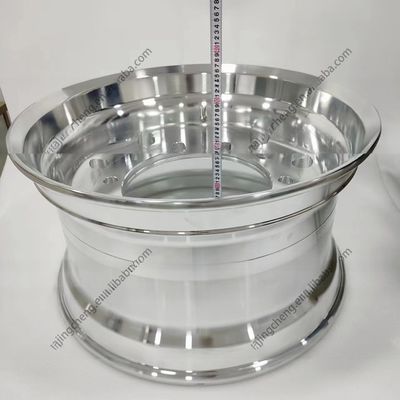 Recanto de ruedas de aleación forjada personalizada para Alcoa Aluminio 24,5 pulgadas Recanto de moneda del modelo de camión